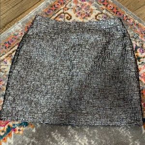 Banana Republic Silver Work Party Skirt